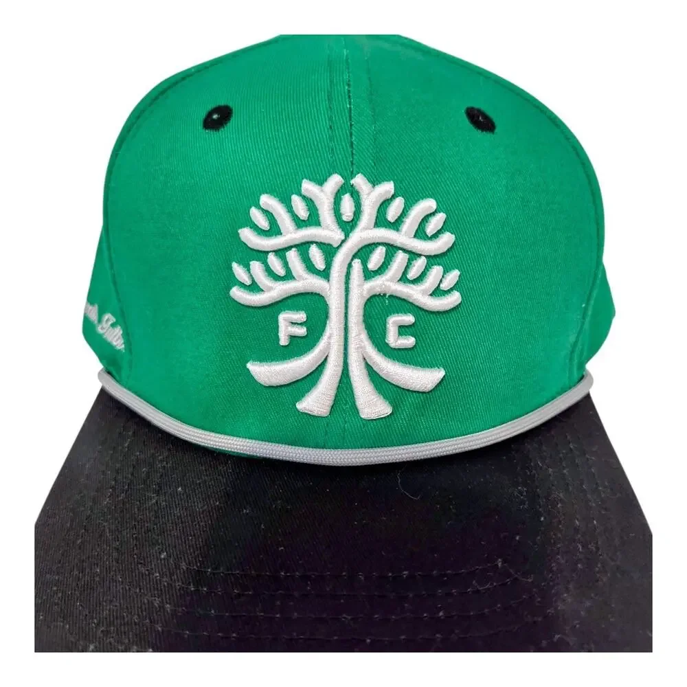 Live Breathe Futbol Austin FC Minimal Oak Tree Cap Unisex Green MLS Snapback Hat